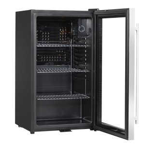 Baridi DH31 Undercounter Drinks, Beer & Wine Fridge with Wire Shelves, Internal Light & Security Lock 85L - additional view 4