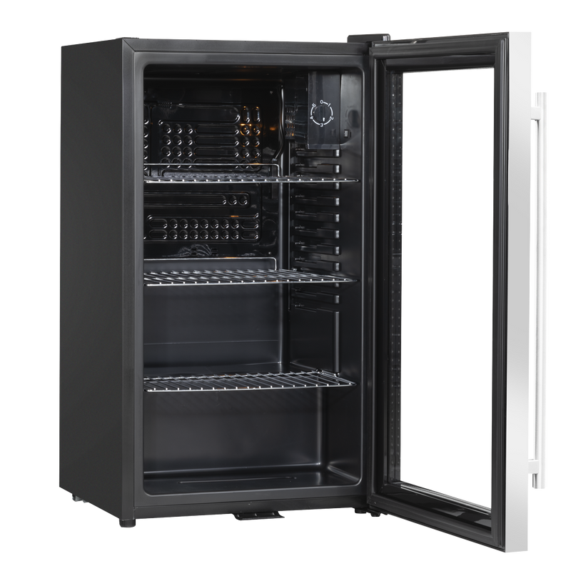 Baridi DH31 Undercounter Drinks, Beer & Wine Fridge with Wire Shelves, Internal Light & Security Lock 85L - additional view 4