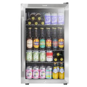 Baridi DH31 Undercounter Drinks, Beer & Wine Fridge with Wire Shelves, Internal Light & Security Lock - additional view 10