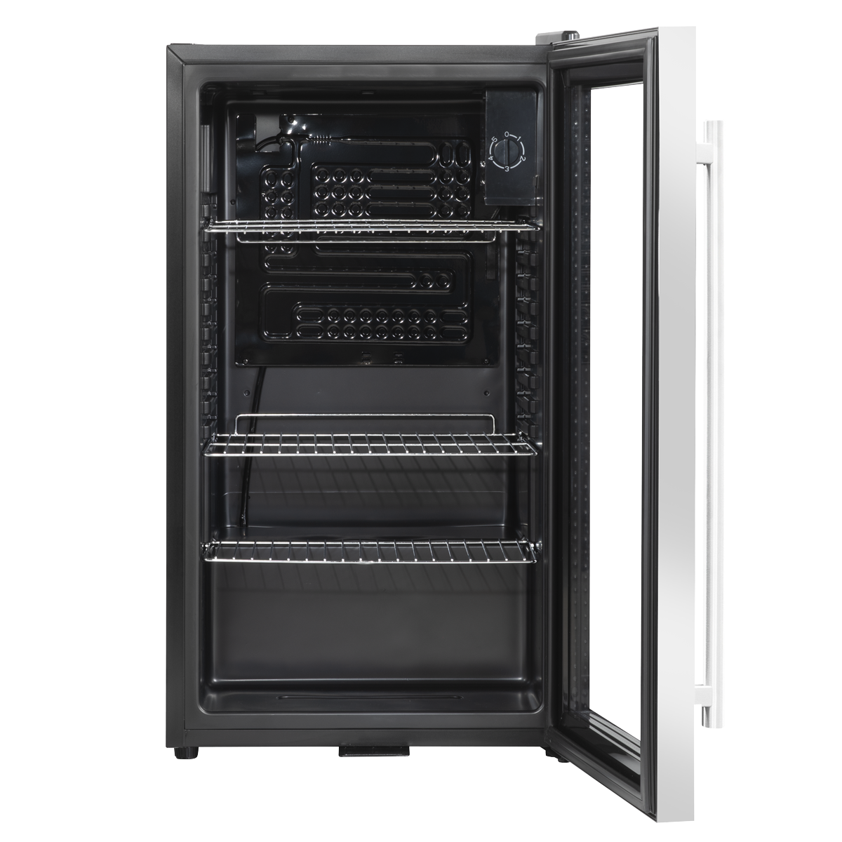 Baridi DH31 Undercounter Drinks, Beer & Wine Fridge with Wire Shelves, Internal Light & Security Lock - additional view 16