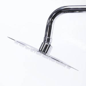 Baridi DH314 Thermostatic Shower Mixer Set, 20cm Round Head, Adjustable Rail - Chrome - additional view 3