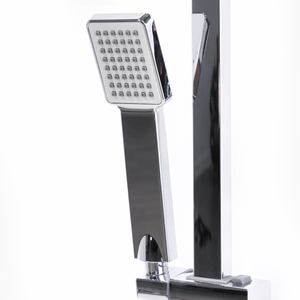 Baridi DH316 Thermostatic Shower Mixer Set, 20x20cm Square Head, Adjustable Rail - Chrome - additional view 2