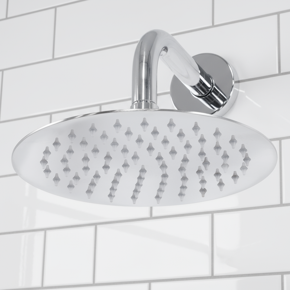Baridi DH318 Concealed Thermostatic Shower Set 20cm Round Head & Hand Shower - Chrome - additional view 9