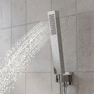 Baridi DH320 Concealed Thermostatic Shower Set 20 x 20cm Square Head & Hand Shower - Chrome - additional view 12