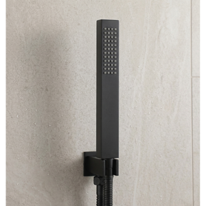 Baridi DH321 Concealed Thermostatic Shower Set 20 x 20cm Square Head & Hand Shower - Black - additional view 16