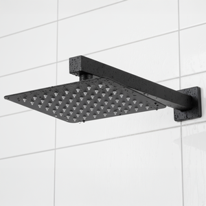 Baridi DH321 Concealed Thermostatic Shower Set 20 x 20cm Square Head & Hand Shower - Black - additional view 3