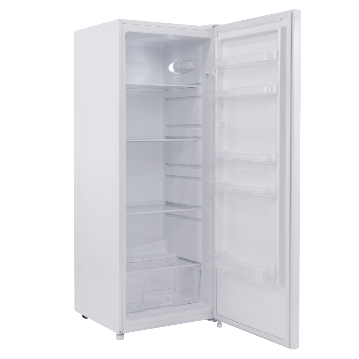 Baridi DH322 Freestanding Larder Fridge 241L - White - additional view 4