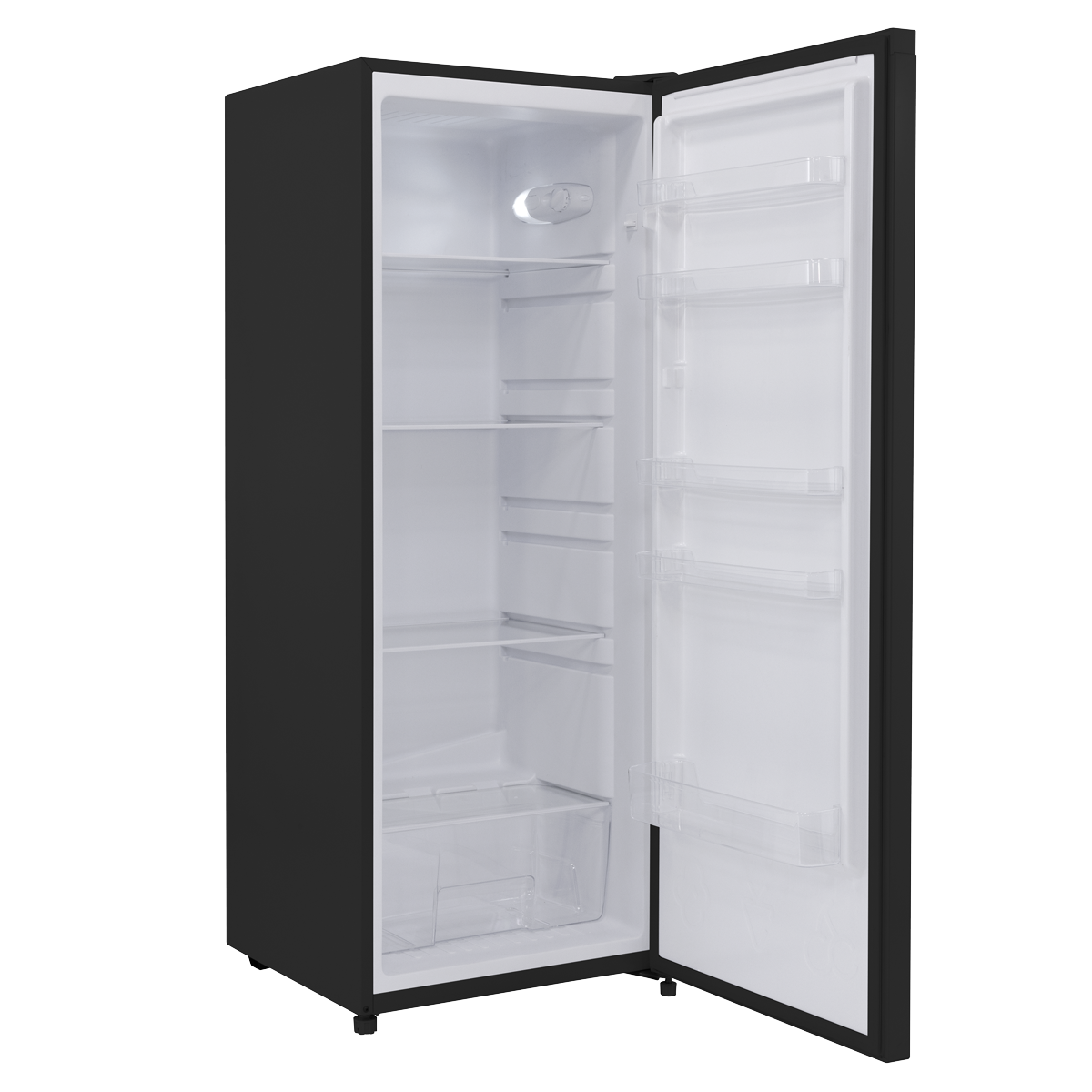 Baridi DH323 Freestanding Larder Fridge 241L - Black - additional view 11