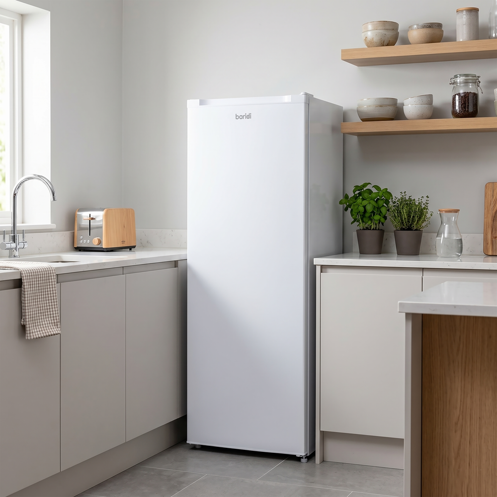 Baridi DH324 Freestanding Tall Freezer 177L Capacity - White - additional view 15