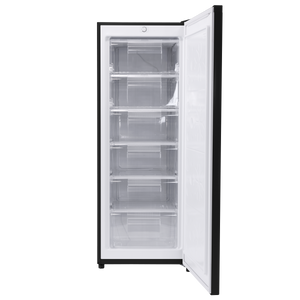 Baridi DH325 Freestanding Tall Freezer 177L Capacity - Black - additional view 5