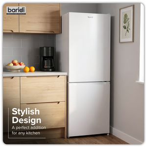 Baridi DH326 60/40 Smart Frost Fridge Freezer 227L Capacity - White - additional view 18