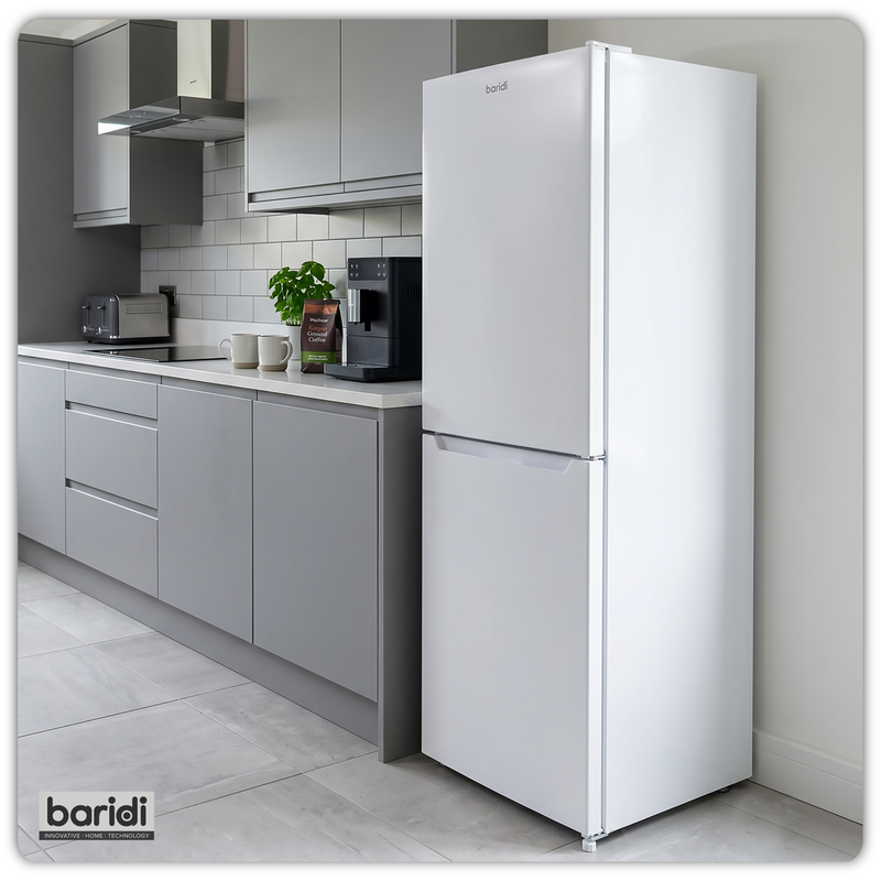 Baridi DH328 50/50 Smart Frost Fridge Freezer 254L Capacity - White - additional view 12