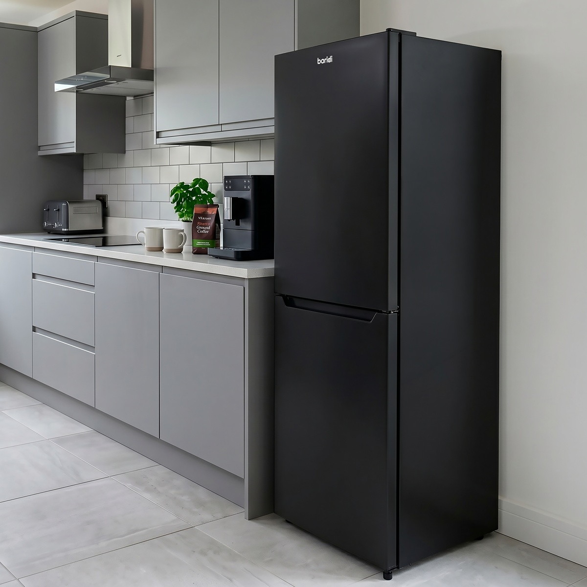 Baridi DH329 50/50 Smart Frost Fridge Freezer 254L Capacity - Black - additional view 12