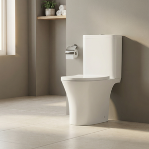 Baridi DH332 Close-Coupled Toilet with Soft Close Seat, Dual Flush Cistern & Rimless Flush - White - additional view 11