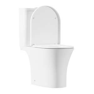Baridi DH332 Close-Coupled Toilet with Soft Close Seat, Dual Flush Cistern & Rimless Flush - White - additional view 15