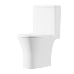 Baridi DH332 Close-Coupled Toilet with Soft Close Seat, Dual Flush Cistern & Rimless Flush - White - additional view 9