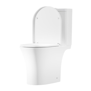 Baridi DH332 Close-Coupled Toilet with Soft Close Seat, Dual Flush Cistern & Rimless Flush - White - additional view 10