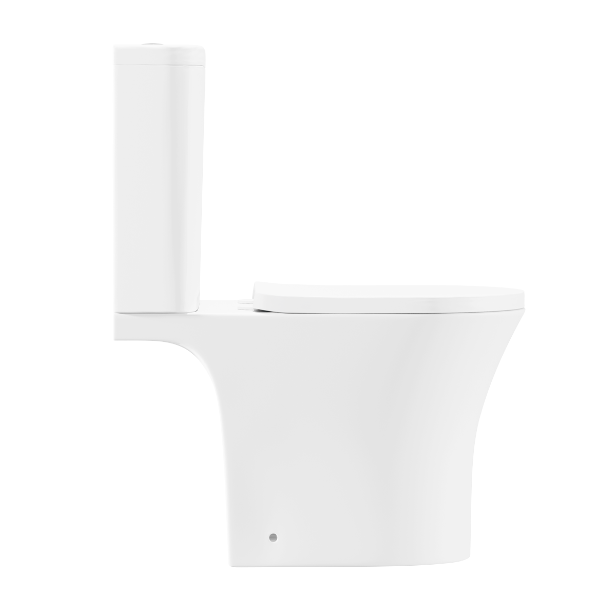 Baridi DH332 Close-Coupled Toilet with Soft Close Seat, Dual Flush Cistern & Rimless Flush - White - additional view 14