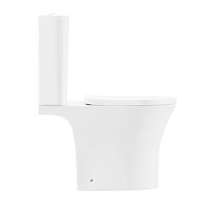 Baridi DH332 Close-Coupled Toilet with Soft Close Seat, Dual Flush Cistern & Rimless Flush - White - additional view 14