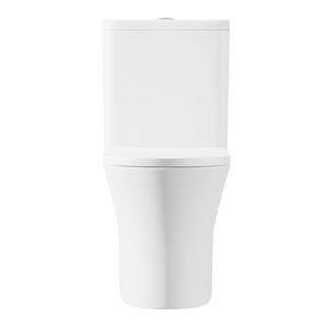 Baridi DH332 Close-Coupled Toilet with Soft Close Seat, Dual Flush Cistern & Rimless Flush - White - additional view 7