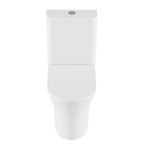 Baridi DH332 Close-Coupled Toilet with Soft Close Seat, Dual Flush Cistern & Rimless Flush - White - additional view 8