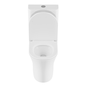 Baridi DH332 Close-Coupled Toilet with Soft Close Seat, Dual Flush Cistern & Rimless Flush - White - additional view 6