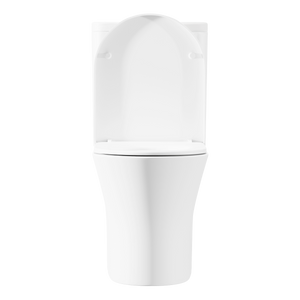 Baridi DH332 Close-Coupled Toilet with Soft Close Seat, Dual Flush Cistern & Rimless Flush - White - additional view 2