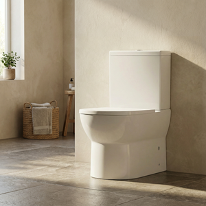Baridi DH333 Close-Coupled Toilet with Soft Close Seat, Dual Flush Cistern & Rimless Flush - White - additional view 19