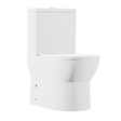 Baridi DH333 Close-Coupled Toilet with Soft Close Seat, Dual Flush Cistern & Rimless Flush - White