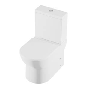 Baridi DH333 Close-Coupled Toilet with Soft Close Seat, Dual Flush Cistern & Rimless Flush - White - additional view 17