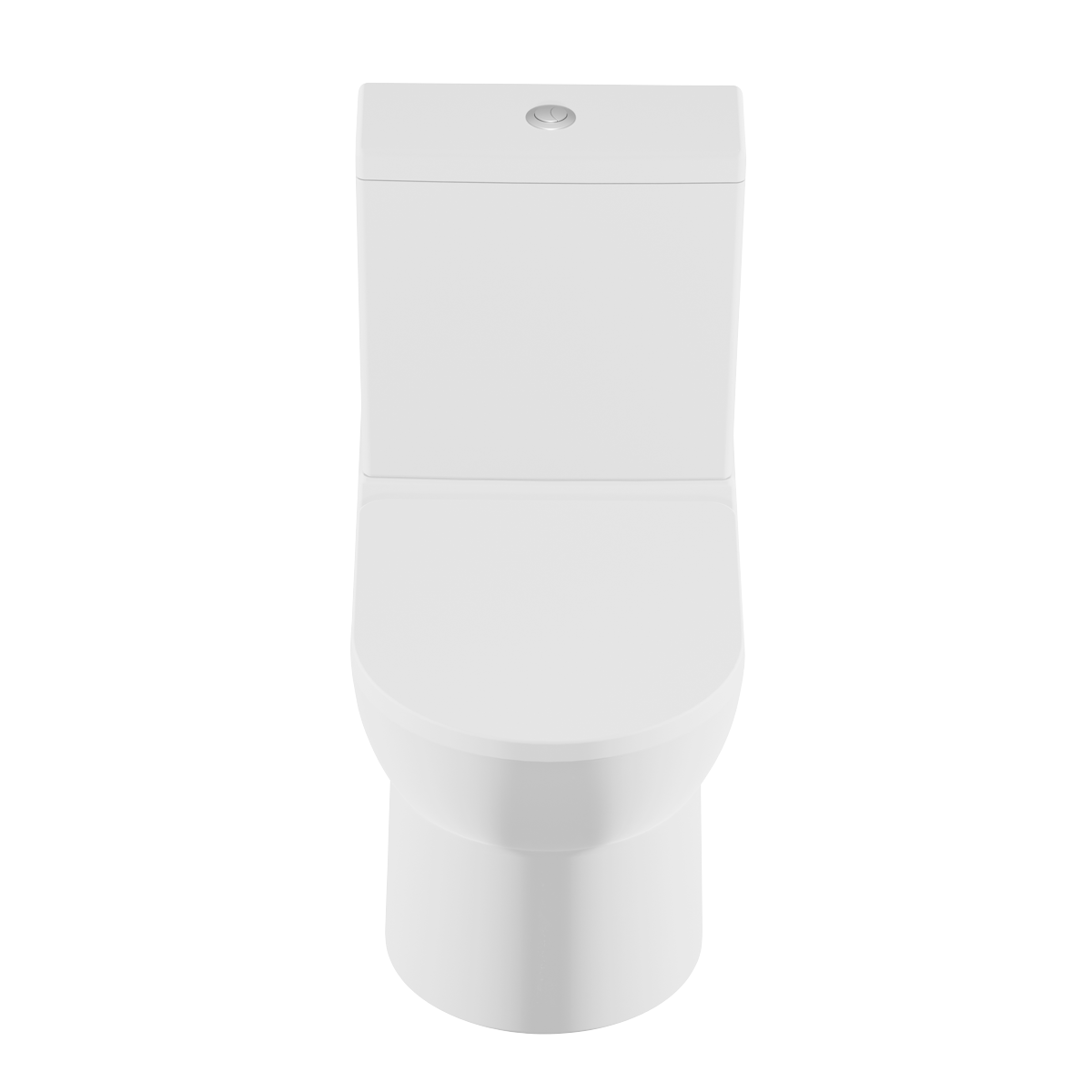Baridi DH333 Close-Coupled Toilet with Soft Close Seat, Dual Flush Cistern & Rimless Flush - White - additional view 18