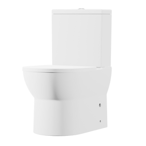 Baridi DH333 Close-Coupled Toilet with Soft Close Seat, Dual Flush Cistern & Rimless Flush - White - additional view 9