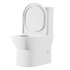 Baridi DH333 Close-Coupled Toilet with Soft Close Seat, Dual Flush Cistern & Rimless Flush - White - additional view 12
