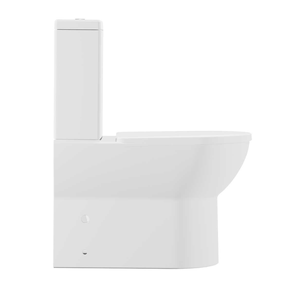 Baridi DH333 Close-Coupled Toilet with Soft Close Seat, Dual Flush Cistern & Rimless Flush - White - additional view 13