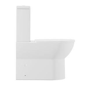 Baridi DH333 Close-Coupled Toilet with Soft Close Seat, Dual Flush Cistern & Rimless Flush - White - additional view 13