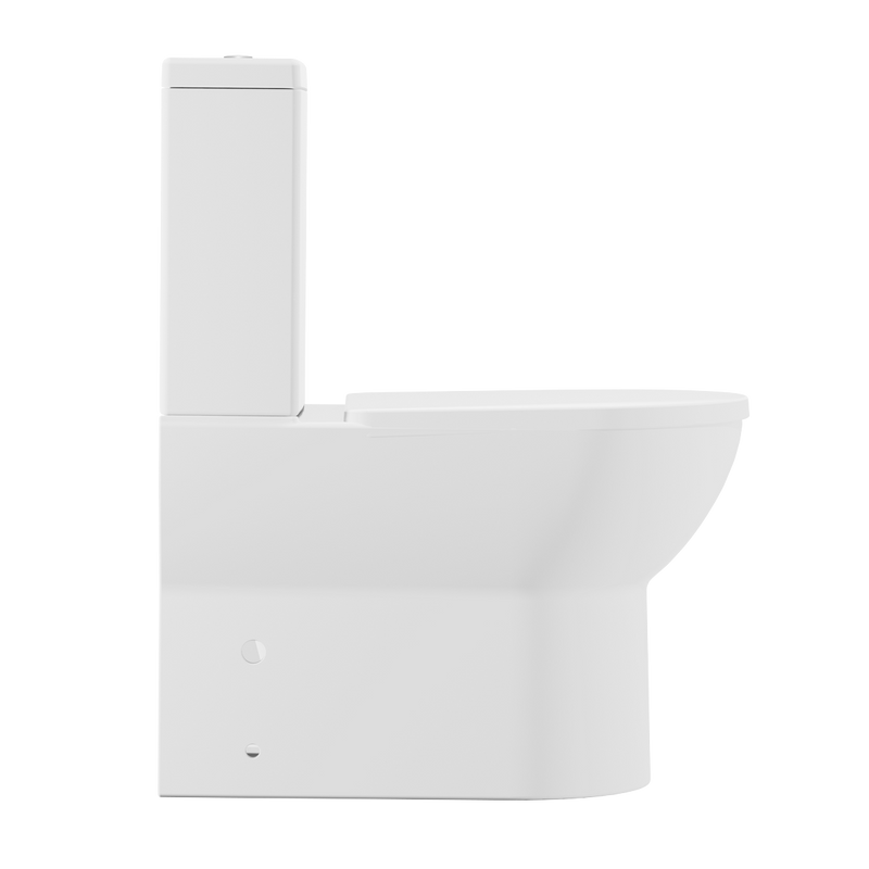 Baridi DH333 Close-Coupled Toilet with Soft Close Seat, Dual Flush Cistern & Rimless Flush - White - additional view 13