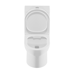 Baridi DH333 Close-Coupled Toilet with Soft Close Seat, Dual Flush Cistern & Rimless Flush - White - additional view 15