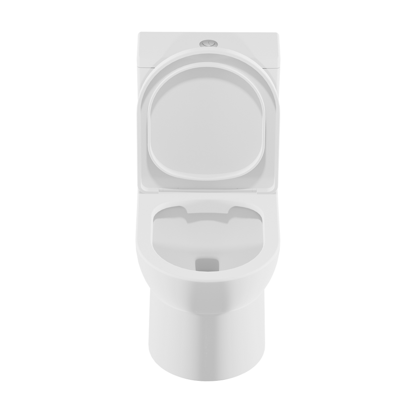 Baridi DH333 Close-Coupled Toilet with Soft Close Seat, Dual Flush Cistern & Rimless Flush - White - additional view 15
