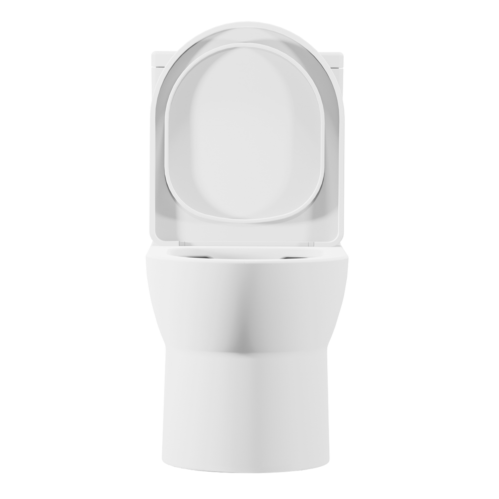 Baridi DH333 Close-Coupled Toilet with Soft Close Seat, Dual Flush Cistern & Rimless Flush - White - additional view 16