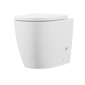 Baridi DH334 Back-to-Wall Toilet with Soft Close Seat & Rimless Flush - White - additional view 4