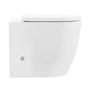 Baridi DH334 Back-to-Wall Toilet with Soft Close Seat & Rimless Flush - White - additional view 8