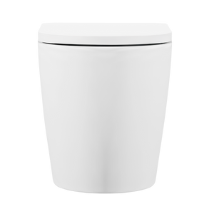 Baridi DH334 Back-to-Wall Toilet with Soft Close Seat & Rimless Flush - White - additional view 5