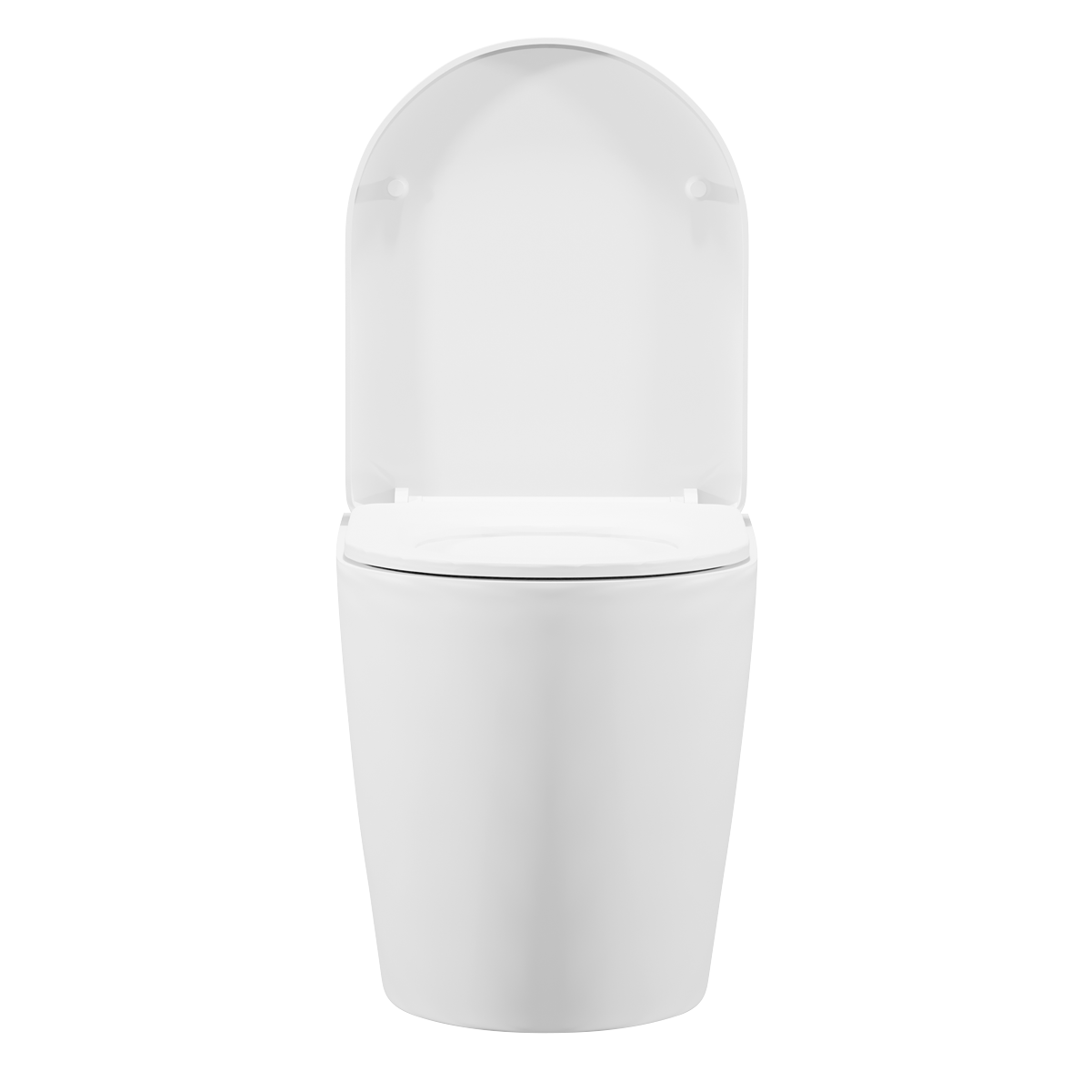 Baridi DH334 Back-to-Wall Toilet with Soft Close Seat & Rimless Flush - White - additional view 6