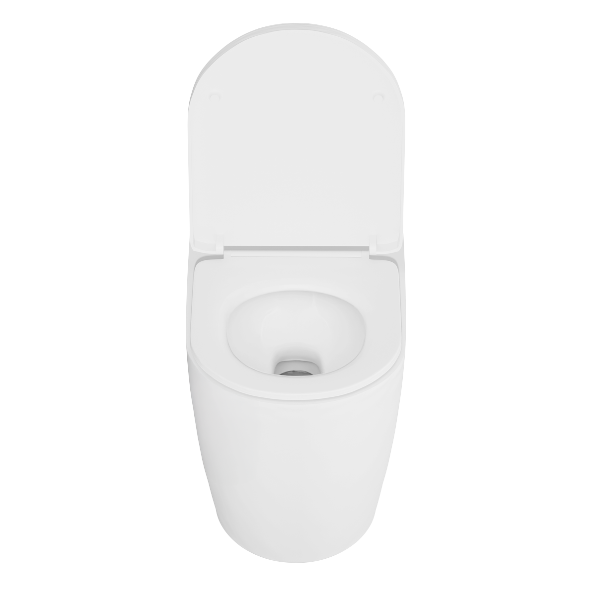 Baridi DH334 Back-to-Wall Toilet with Soft Close Seat & Rimless Flush - White - additional view 7