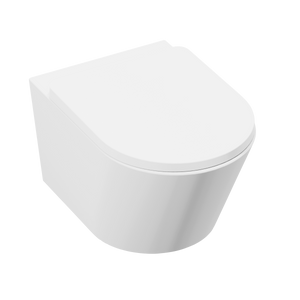 Baridi DH335 Wall Hung Toilet with Soft Close Seat & Rimless Flush - White - additional view 11