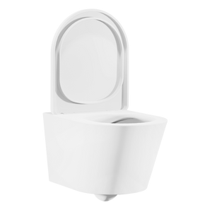 Baridi DH335 Wall Hung Toilet with Soft Close Seat & Rimless Flush - White - additional view 6