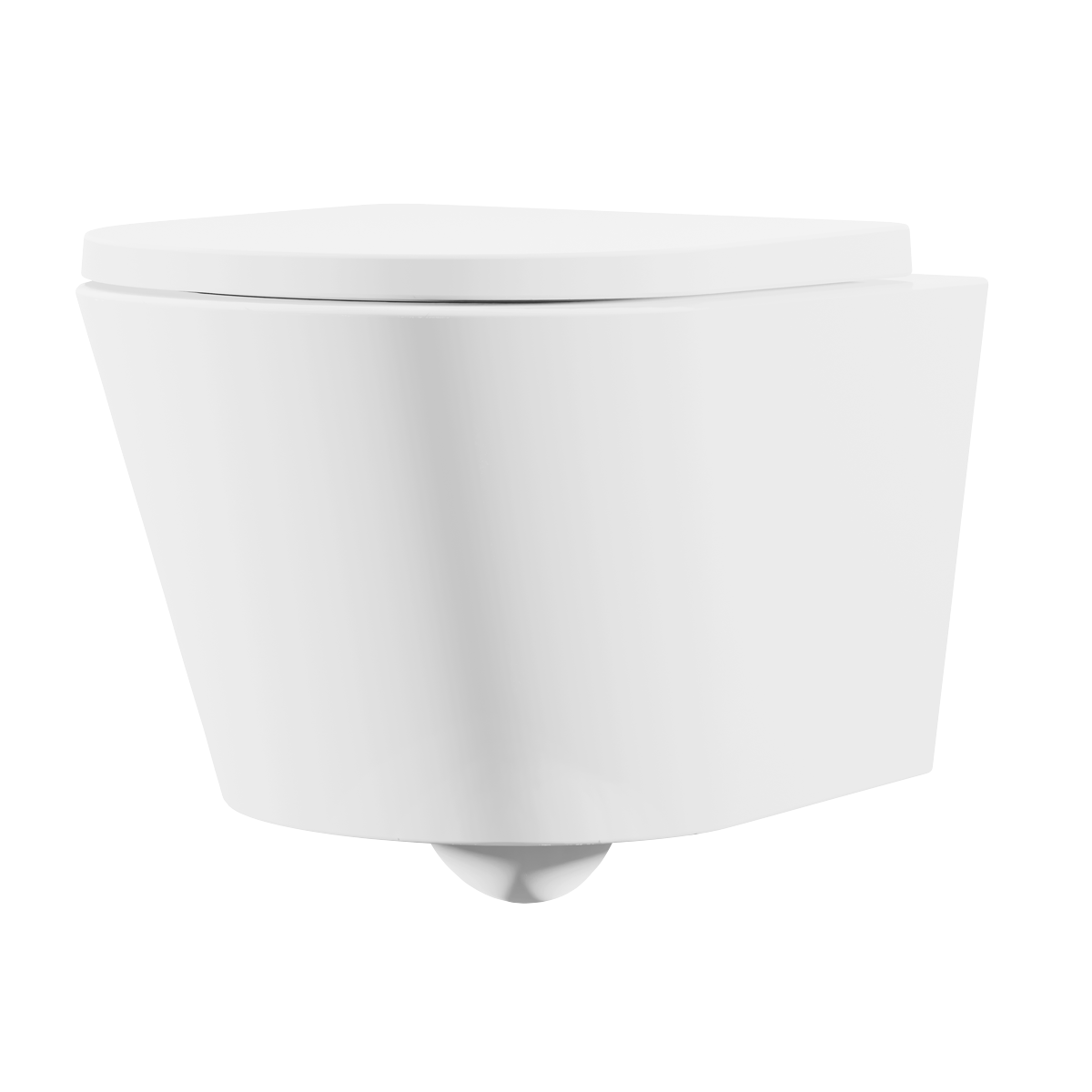 Baridi DH335 Wall Hung Toilet with Soft Close Seat & Rimless Flush - White - additional view 2