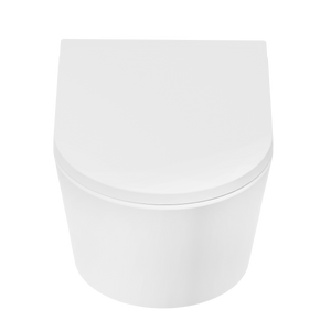 Baridi DH335 Wall Hung Toilet with Soft Close Seat & Rimless Flush - White - additional view 8