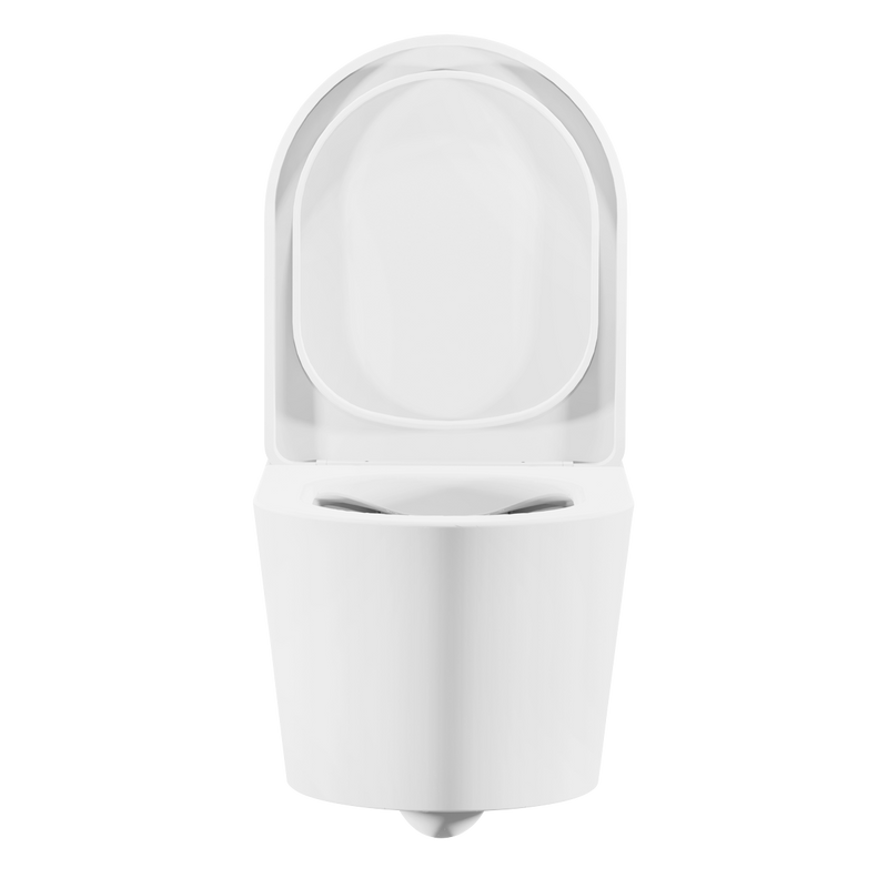 Baridi DH335 Wall Hung Toilet with Soft Close Seat & Rimless Flush - White - additional view 9