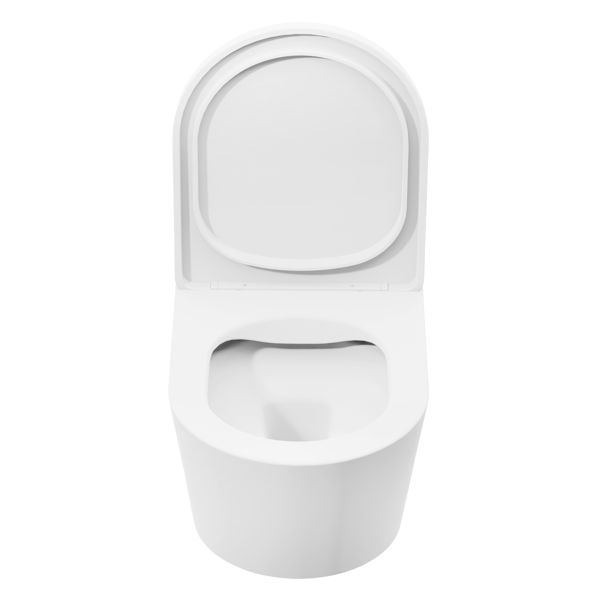 Baridi DH335 Wall Hung Toilet with Soft Close Seat & Rimless Flush - White - additional view 10